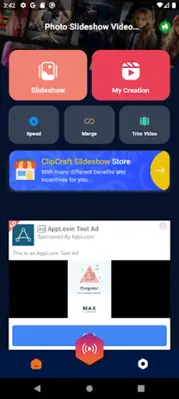 Photo Slideshow Video Creator android App screenshot 3